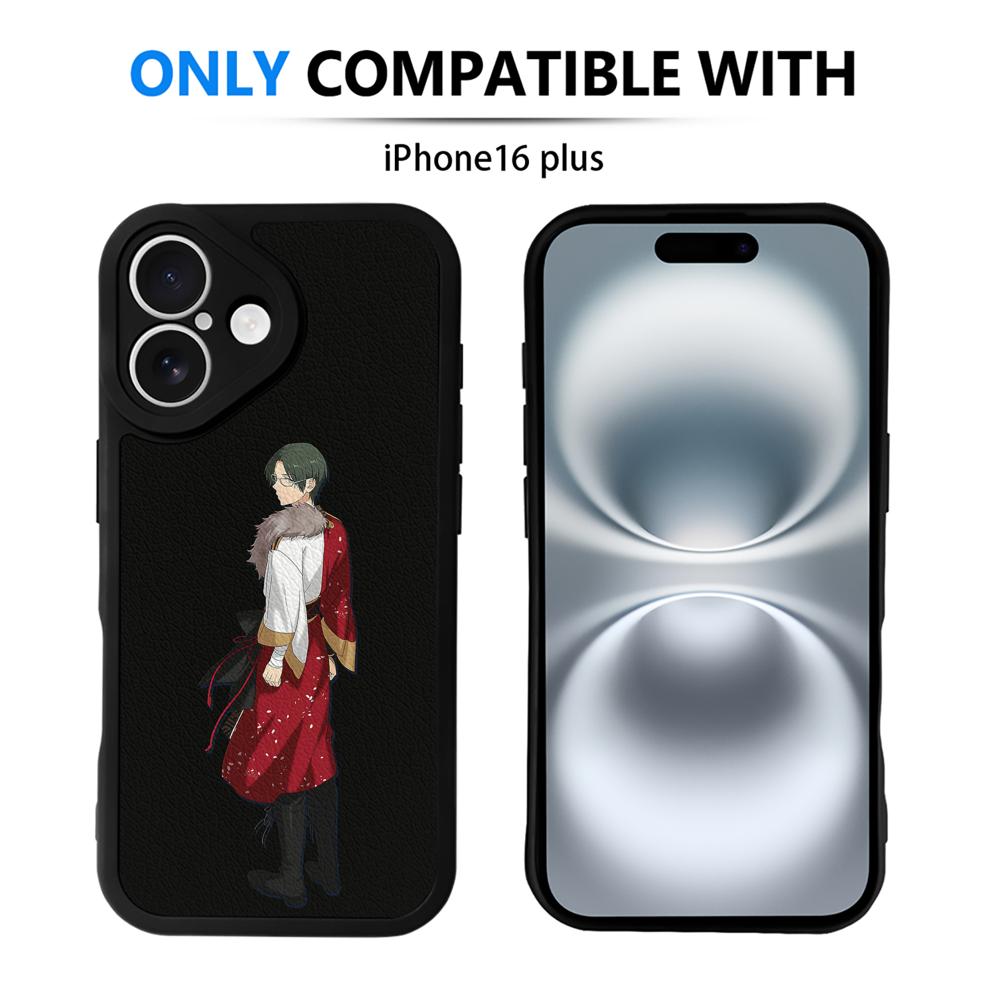 （画像用） あんさんぶるスターズ! Ensemble Stars 【iPhone 16シリーズ対応】シリコンスマホケース（レザー調） 材質：シリコン